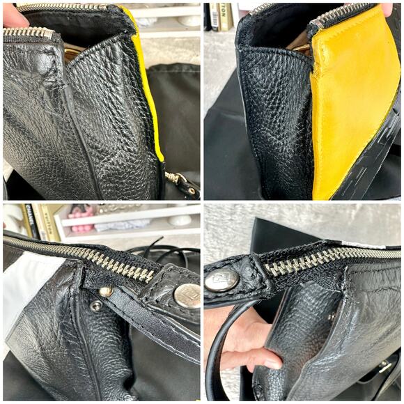 Fendi leather clutch crossbody bag - Picture 9 of 16